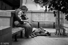 black and white photos queen street auckland
